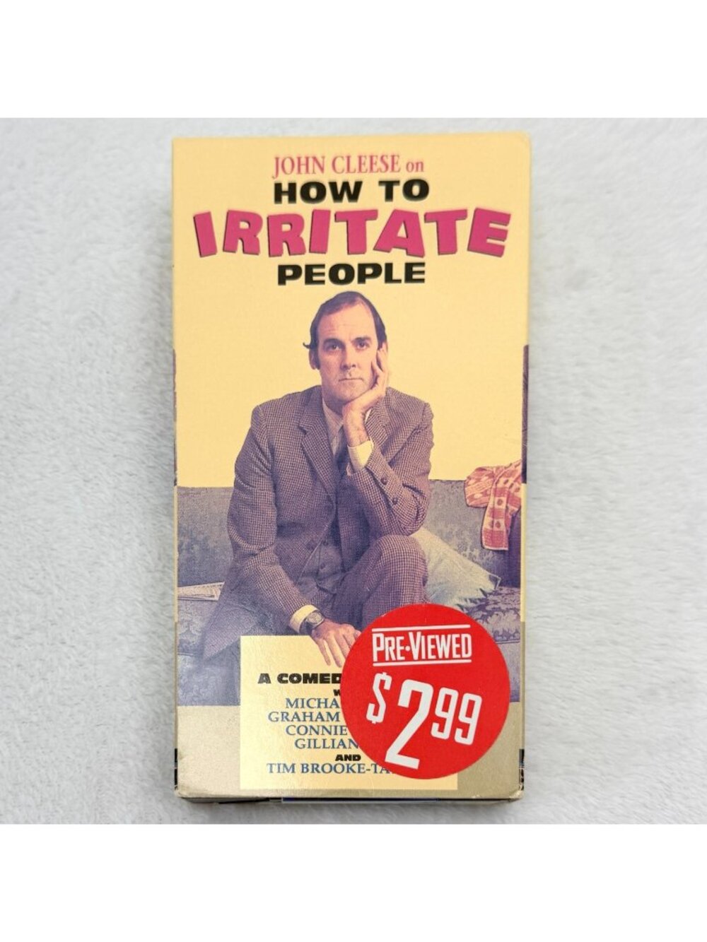 John Cleese on How To Irritate People VHS 1968 Whitestar